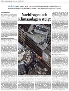 Zeitungsartikel KSTA