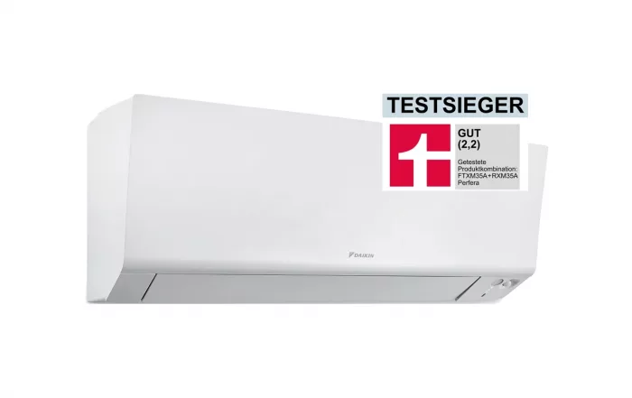 Klimaanlager Testsieger 2025 Daikin Perfera FTXM35A + RXM35A