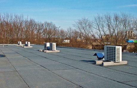 Klimaanlagen Außengerät auf Dach Klimaanlagen Außengerät auf Dach