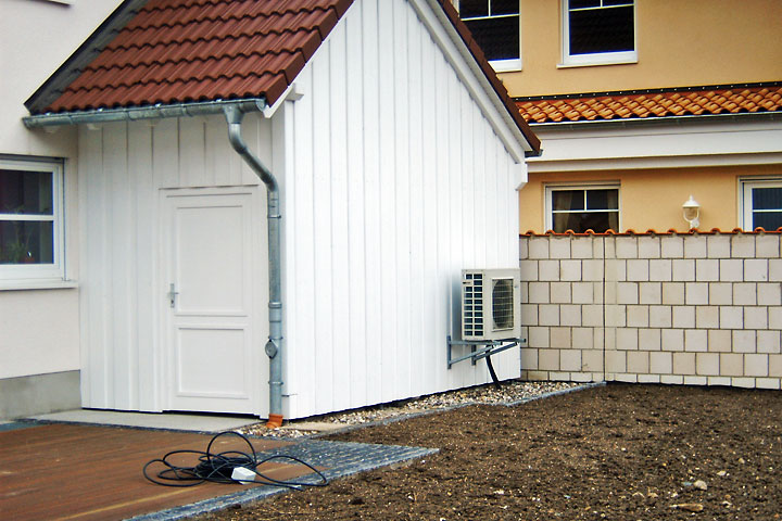 Luft Wasser Wrämepumpe